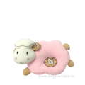 Plush Sheep Baby Pillow Pink